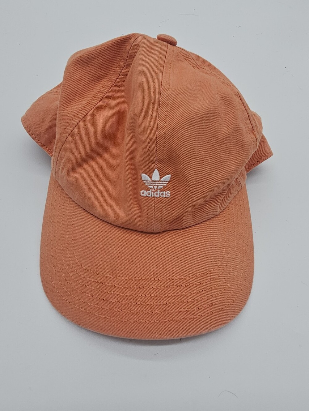 Adidas Orange Trefoil Strapback Cap